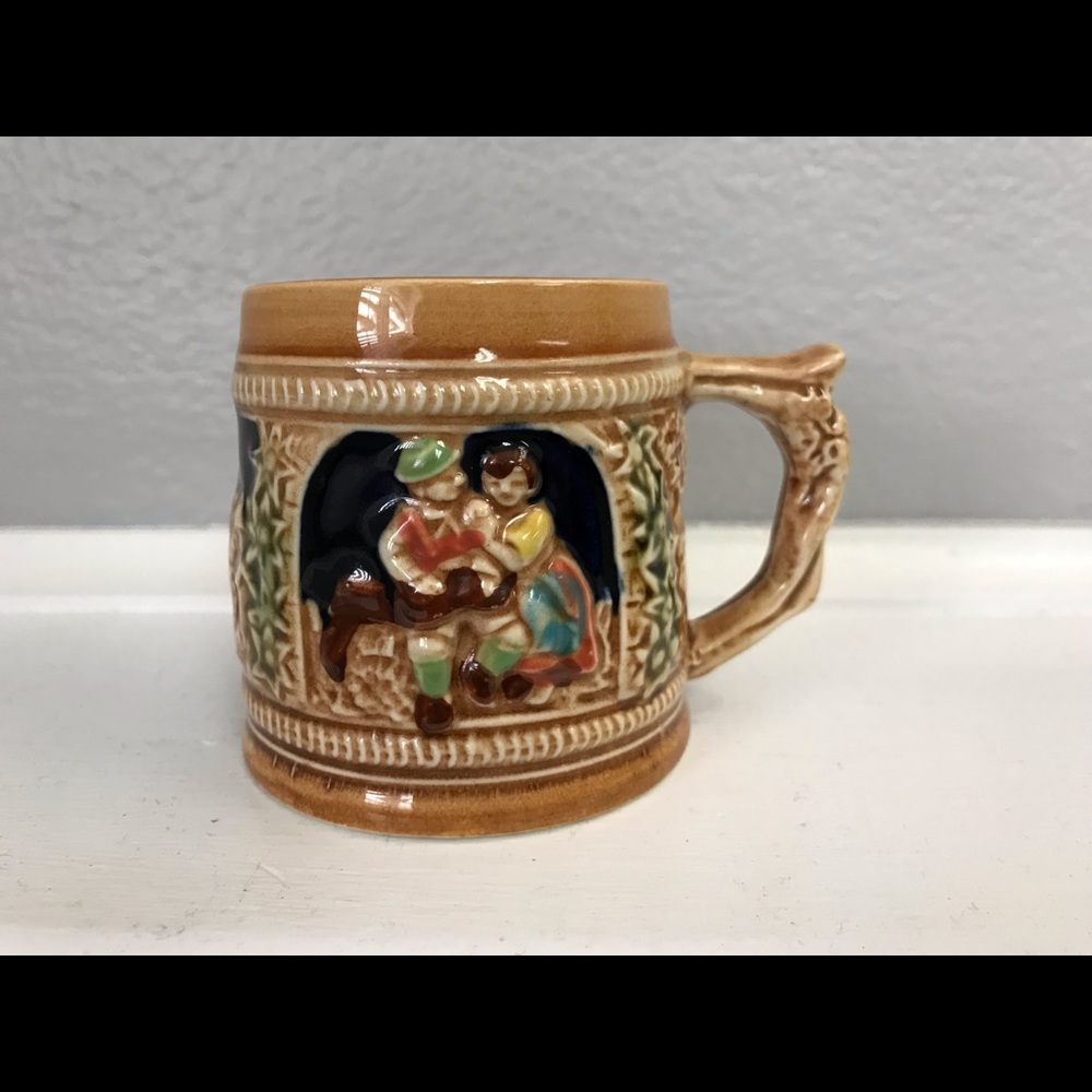 CMC Japan Hand Painted Collectible Mini Mug.